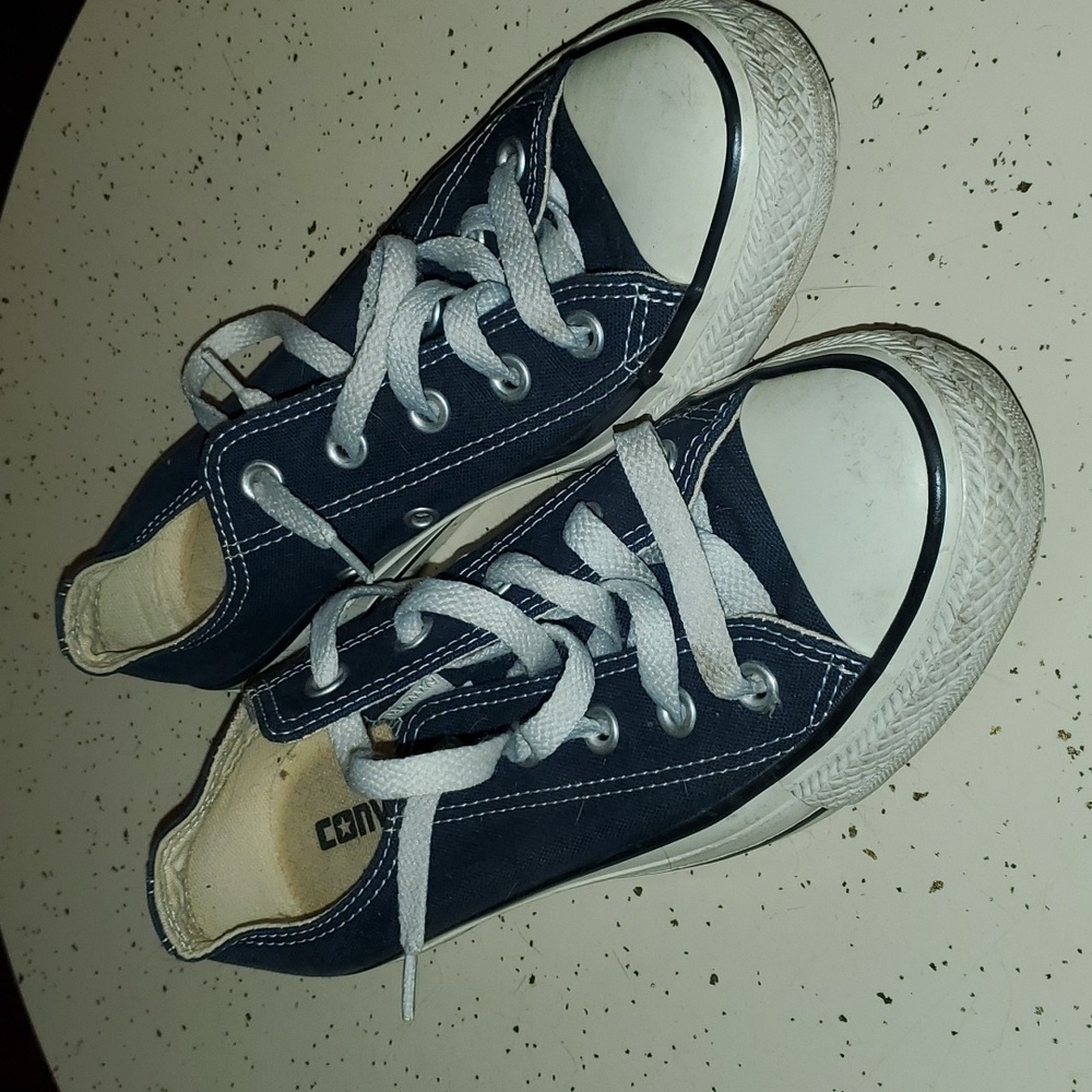 Blue Converse Chuck Taylor All Star low tops sneakers W 6.5